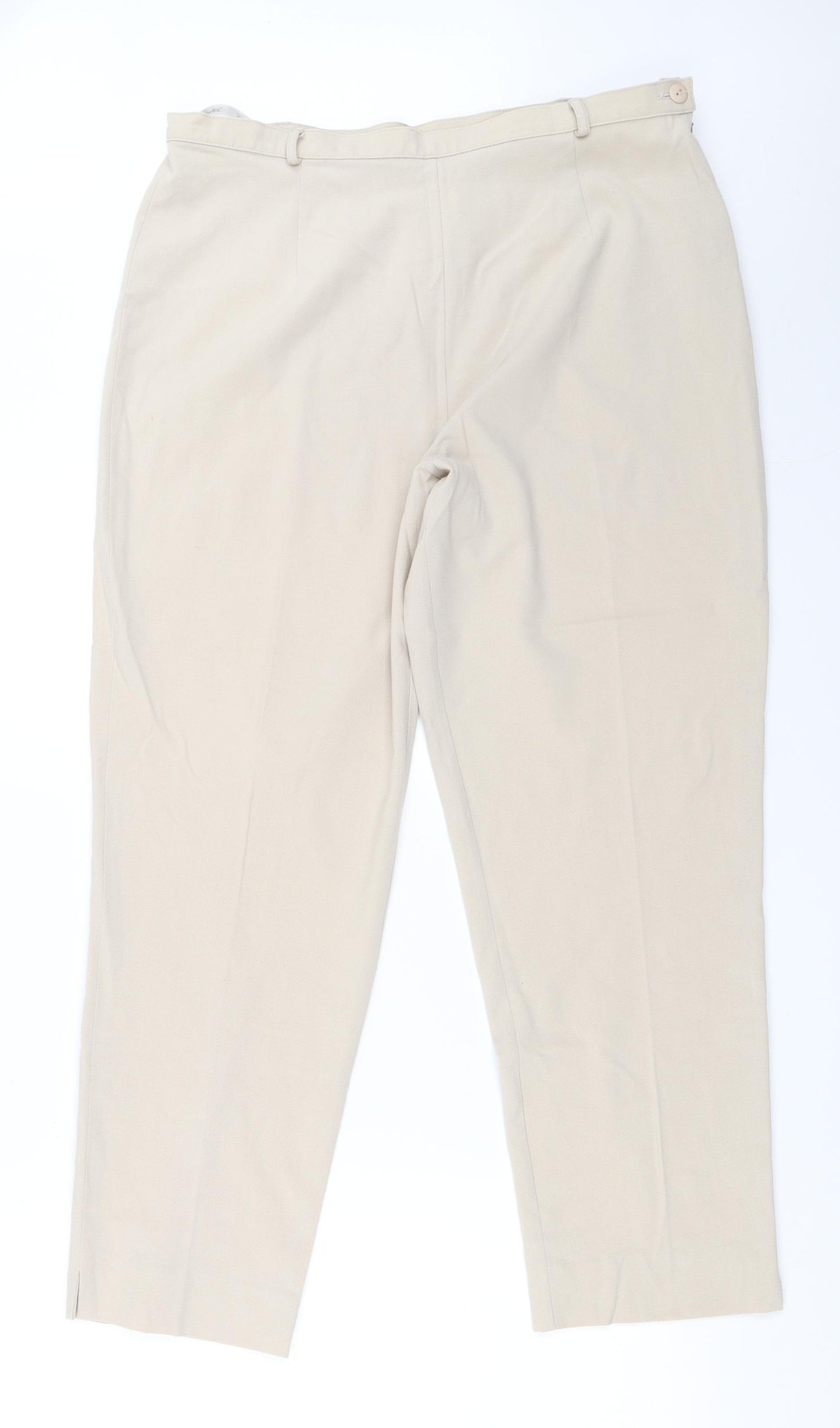 Berkertex Womens Beige   Trousers  Size 16 L27 in