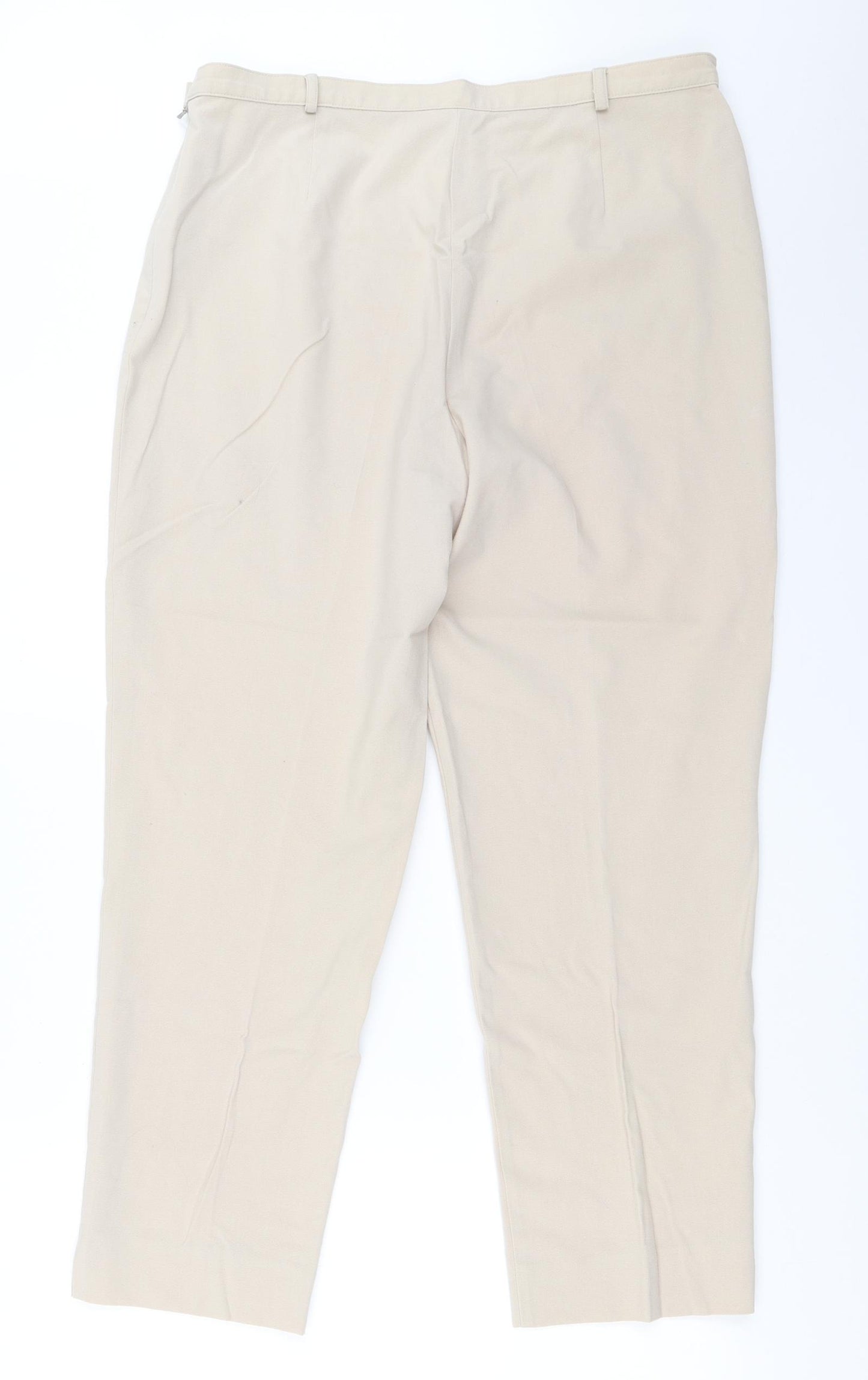 Berkertex Womens Beige   Trousers  Size 16 L27 in