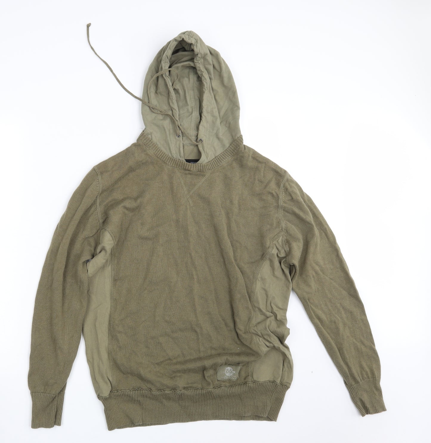 NEXT Mens Green   Pullover Hoodie Size L