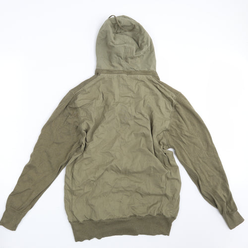 NEXT Mens Green   Pullover Hoodie Size L