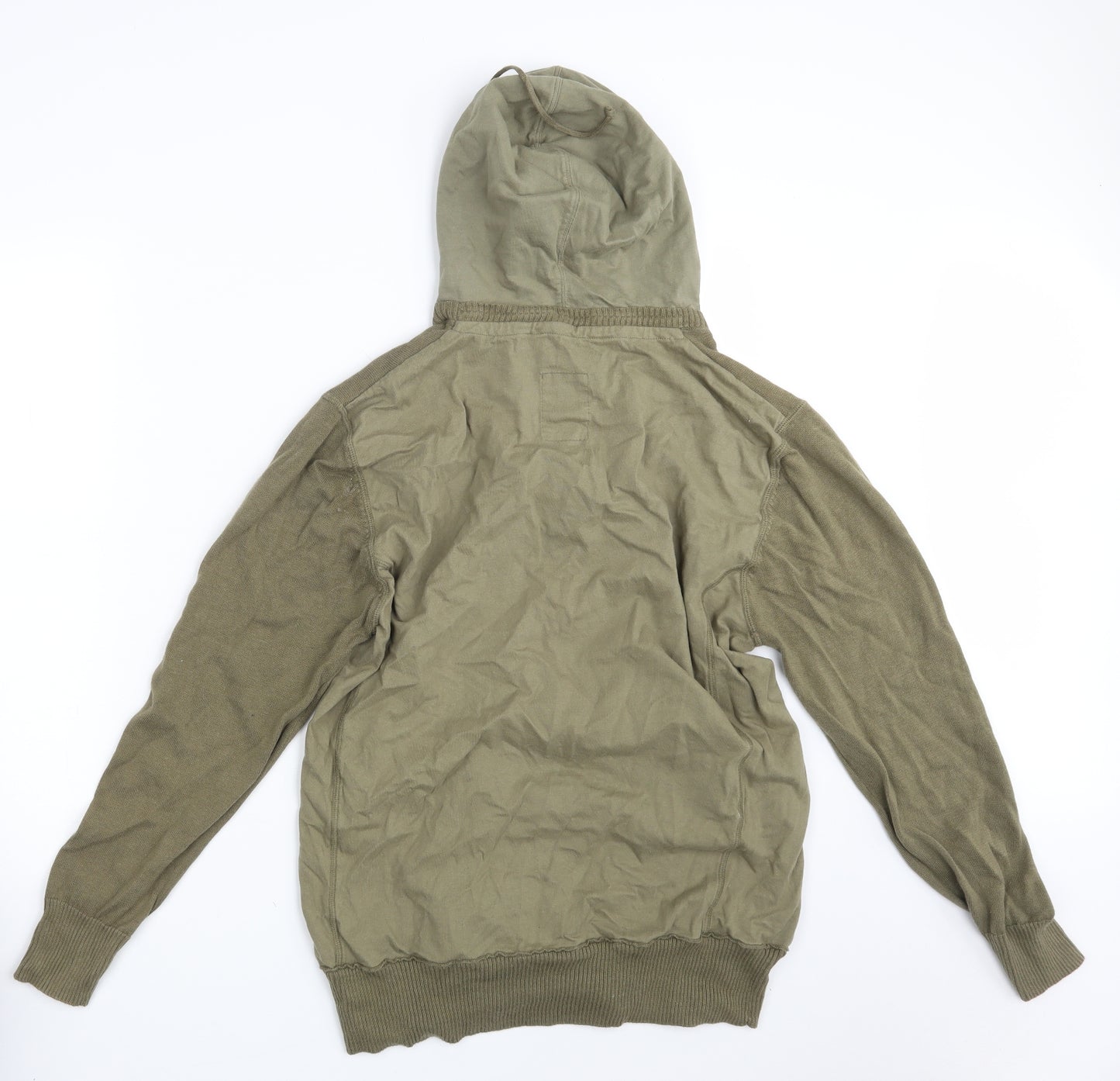 NEXT Mens Green   Pullover Hoodie Size L