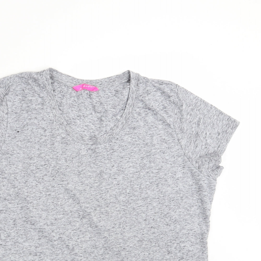 M&S Womens Grey   Basic T-Shirt Size 16