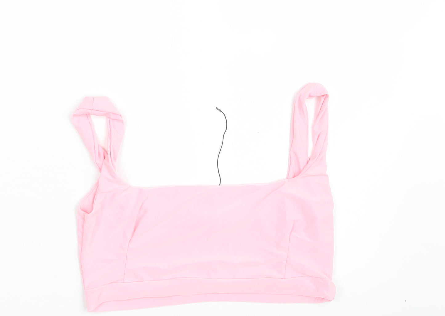 PRETTYLITTLETHING Womens Pink   Cropped Tank Size 10