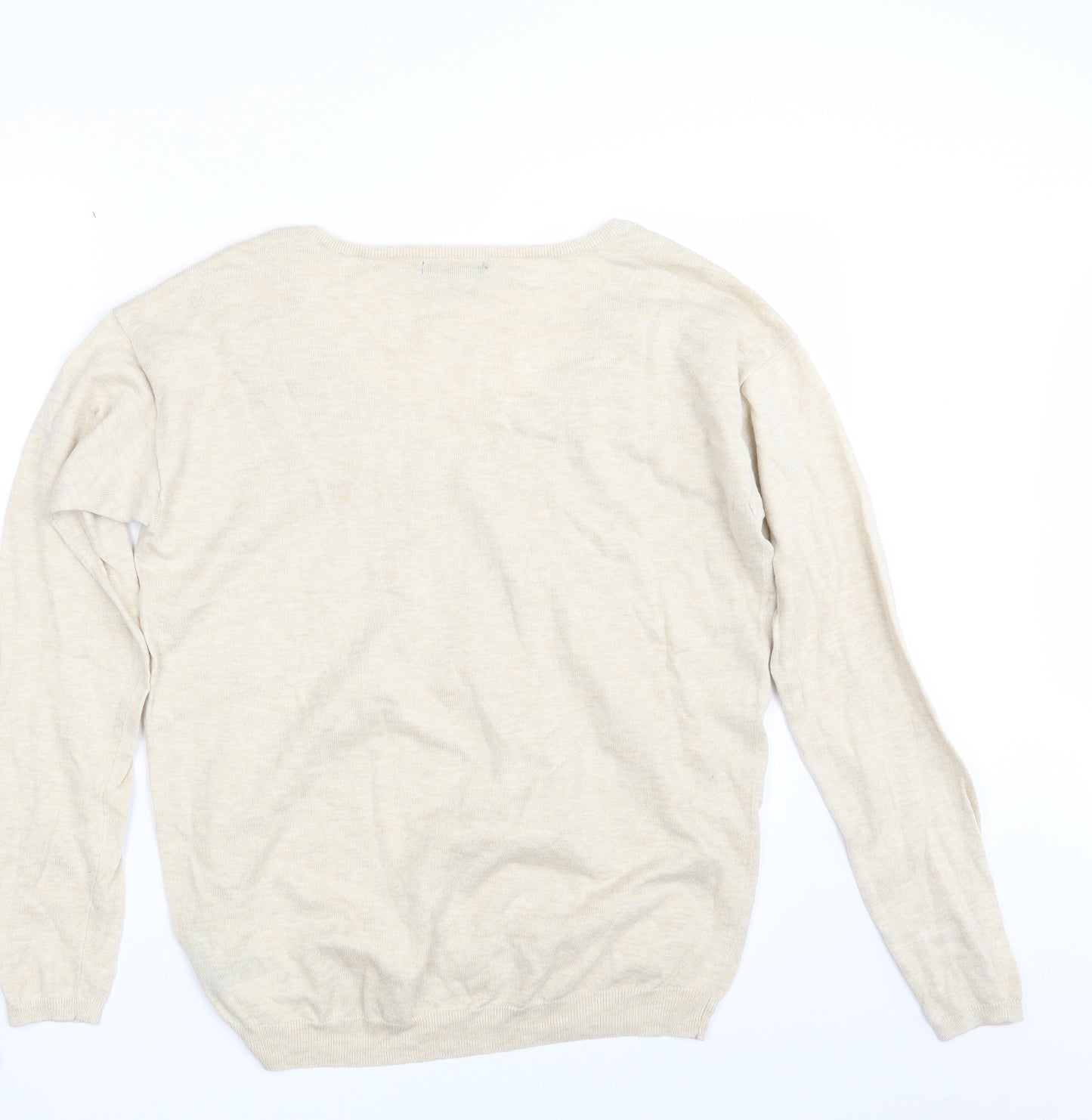 George Womens Beige   Pullover Sweatshirt Size 16
