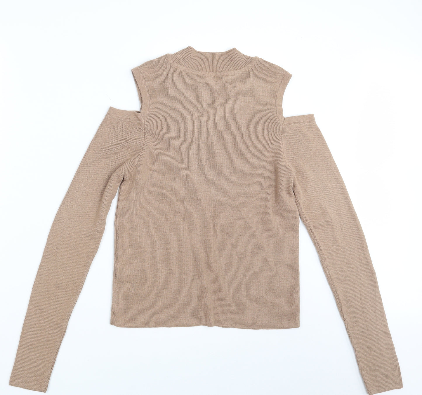 Primark Womens Beige  Knit Pullover Jumper Size 12