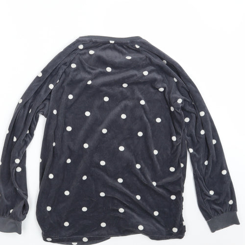 Primark Womens Grey Polka Dot  Pullover Sweatshirt Size 10  - Minnie Mouse