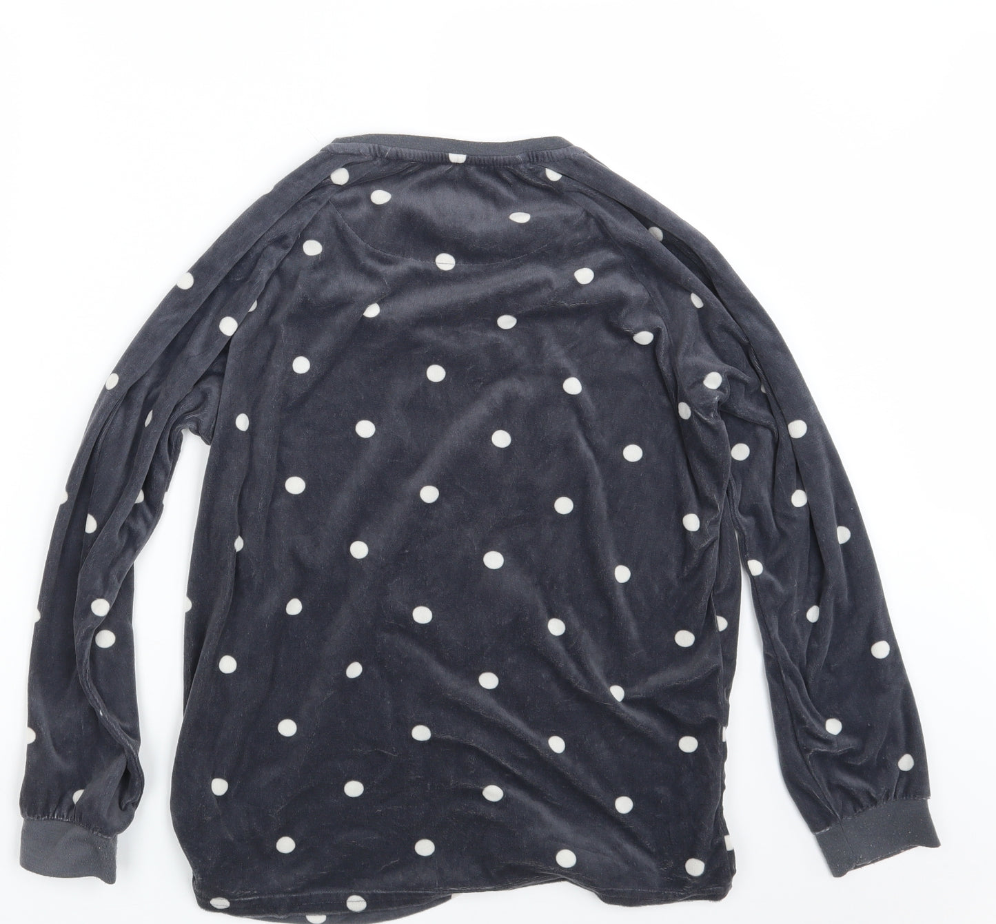 Primark Womens Grey Polka Dot  Pullover Sweatshirt Size 10  - Minnie Mouse
