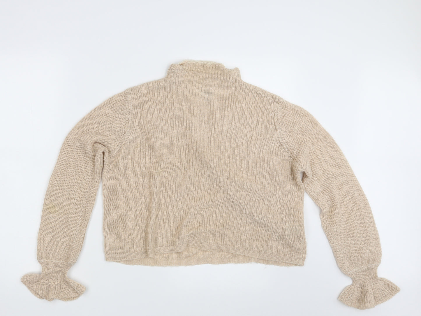 BB Dakota Womens Pink  Knit Pullover Jumper Size M  - Cropped