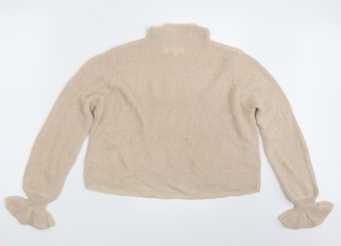 BB Dakota Womens Pink  Knit Pullover Jumper Size M  - Cropped