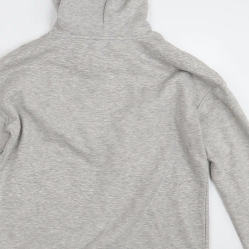 Papaya Womens Grey   Pullover Hoodie Size S