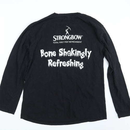Strongbow Mens Black    T-Shirt Size XL