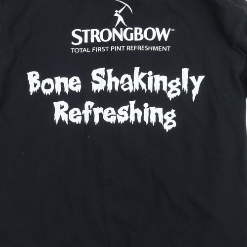 Strongbow Mens Black    T-Shirt Size XL