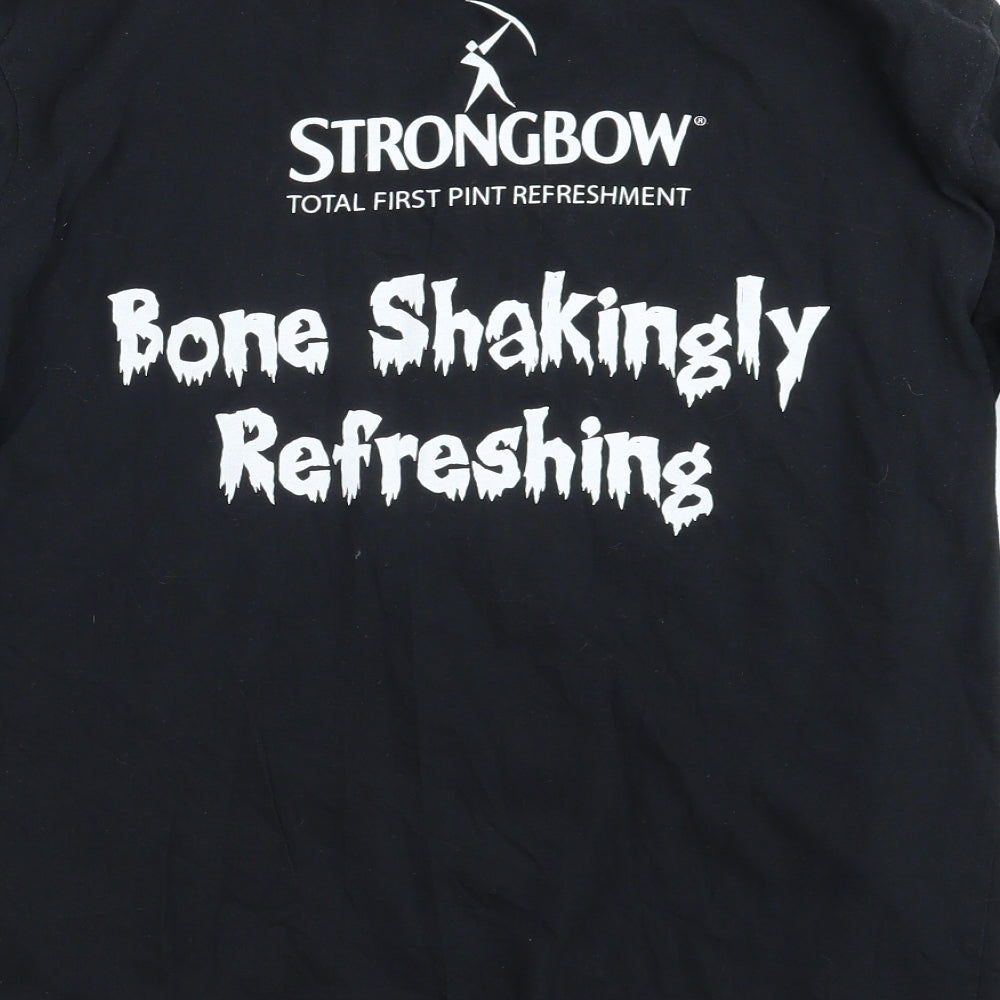 Strongbow Mens Black    T-Shirt Size XL