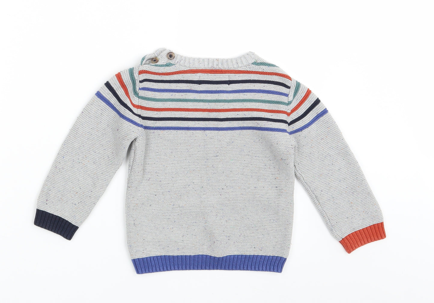 NEXT Baby Grey  Knit Pullover Jumper Size 18-24 Months