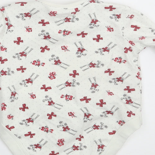 NEXT Baby White Geometric  Romper One-Piece Size 3-6 Months