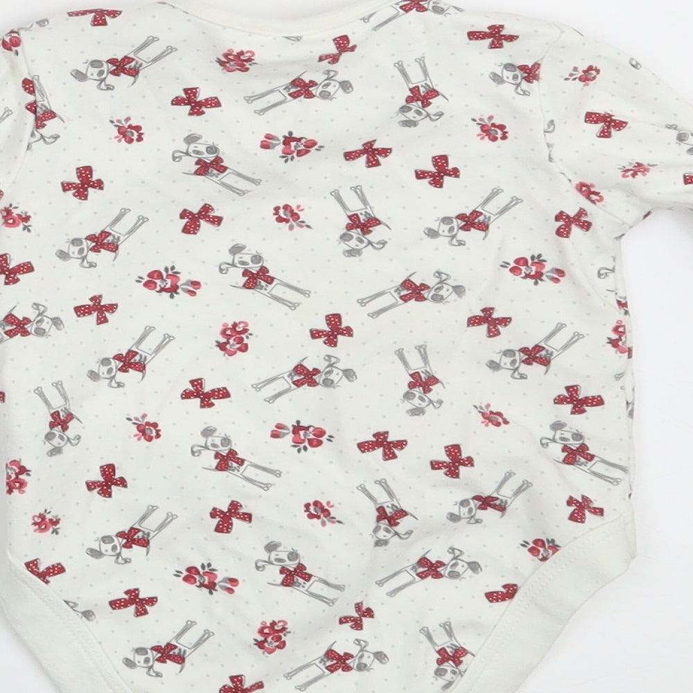NEXT Baby White Geometric  Romper One-Piece Size 3-6 Months