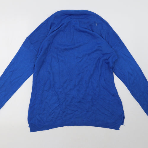 pep&co Womens Blue   Pullover Sweatshirt Size 8