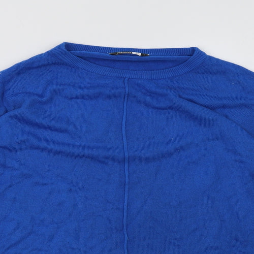 pep&co Womens Blue   Pullover Sweatshirt Size 8