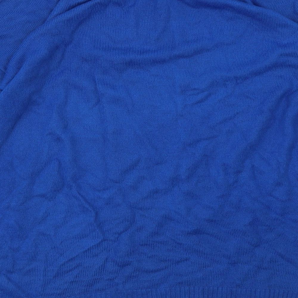 pep&co Womens Blue   Pullover Sweatshirt Size 8