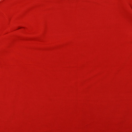 Primark Womens Red   Pullover Sweatshirt Size M