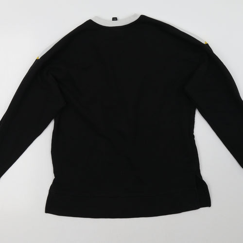 New Look Womens Black   Pullover Sweatshirt Size 8