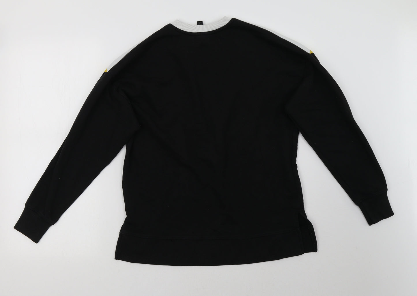 New Look Womens Black   Pullover Sweatshirt Size 8