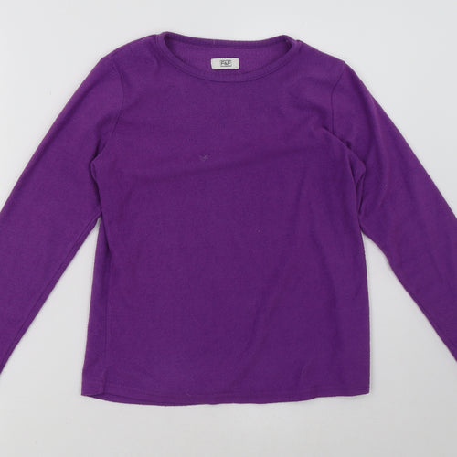 F&F Girls Purple   Pullover Sweatshirt Size 12 Years