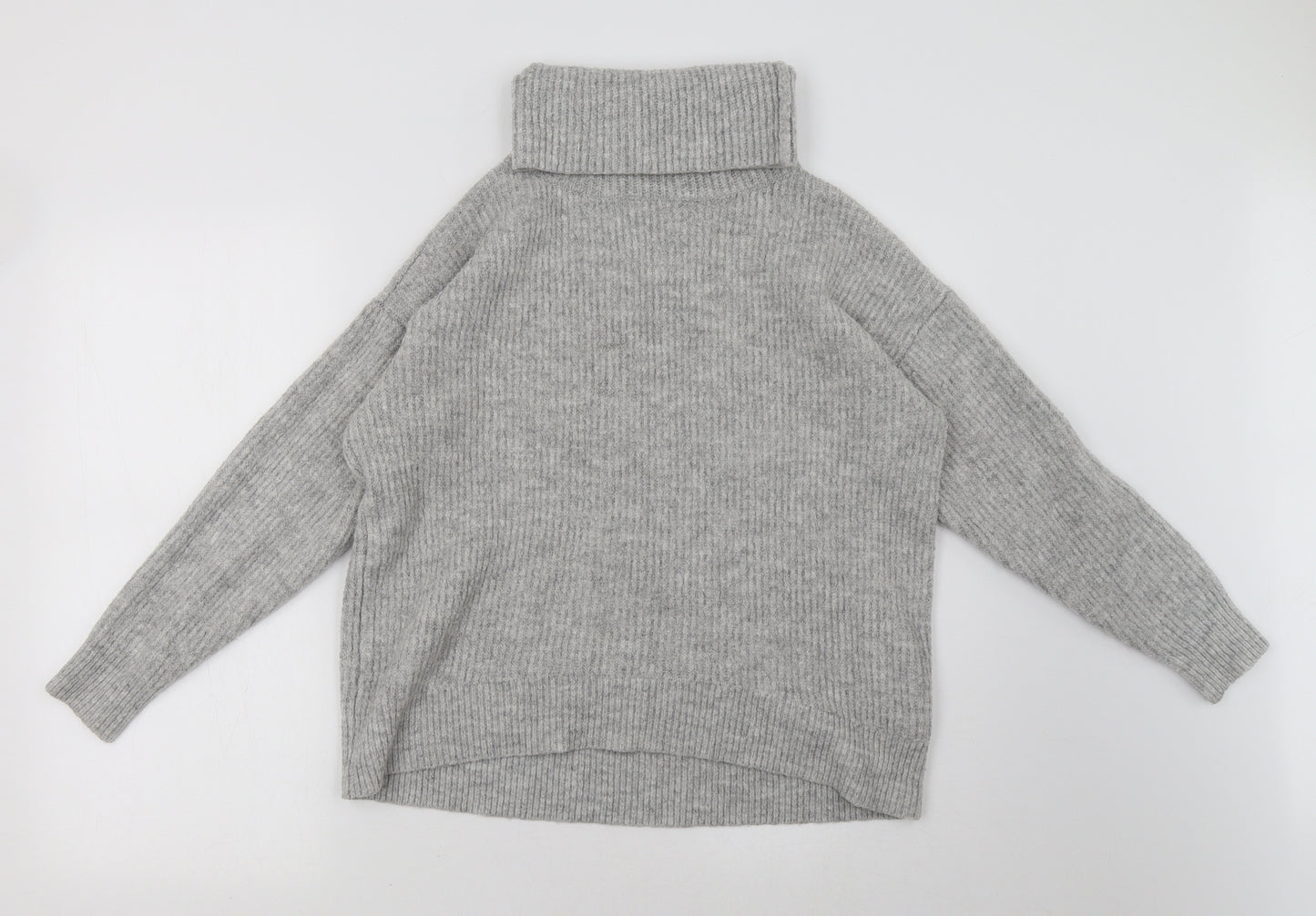 New Look Womens Grey   Pullover Sweatshirt Size M