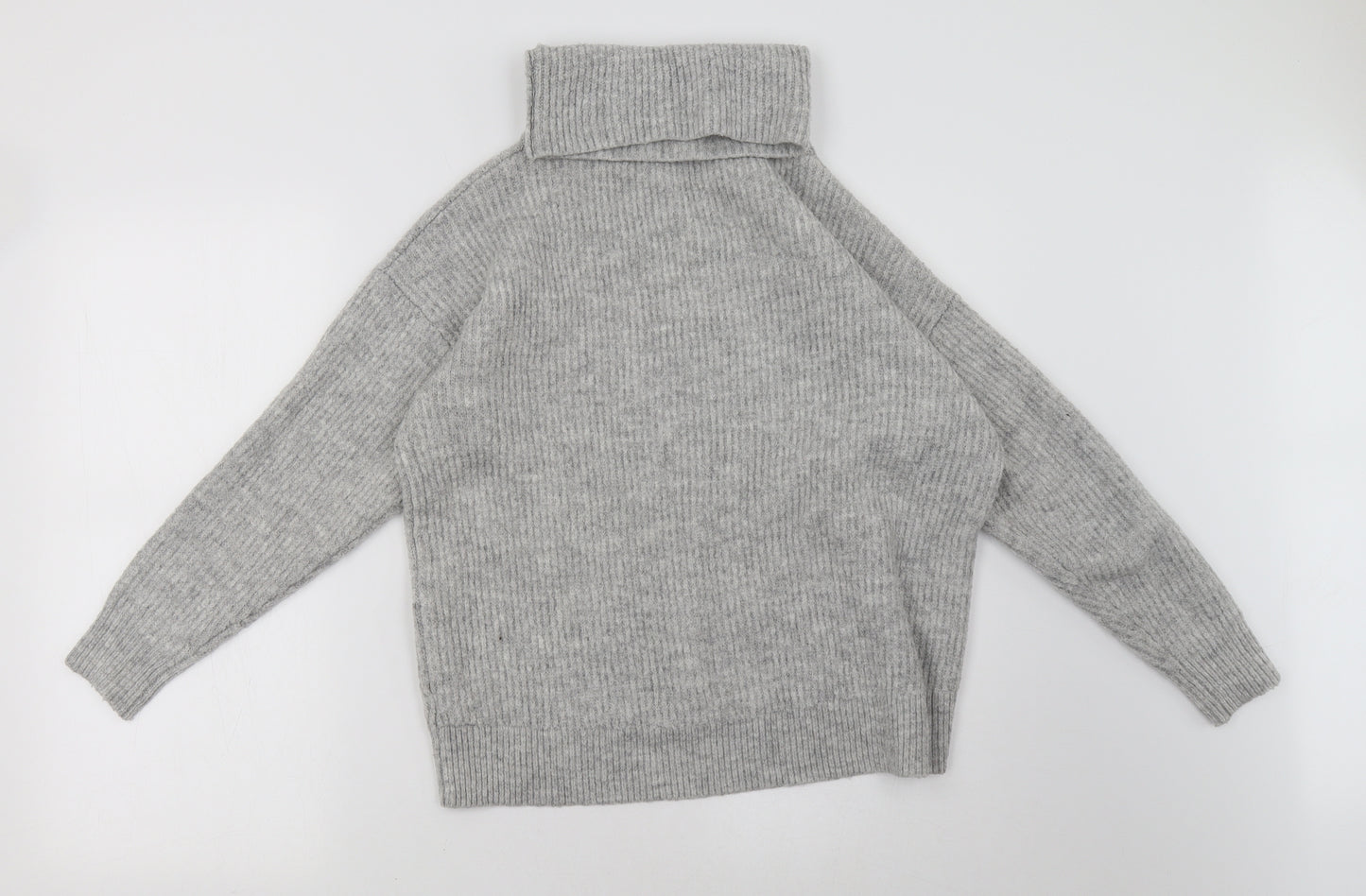 New Look Womens Grey   Pullover Sweatshirt Size M