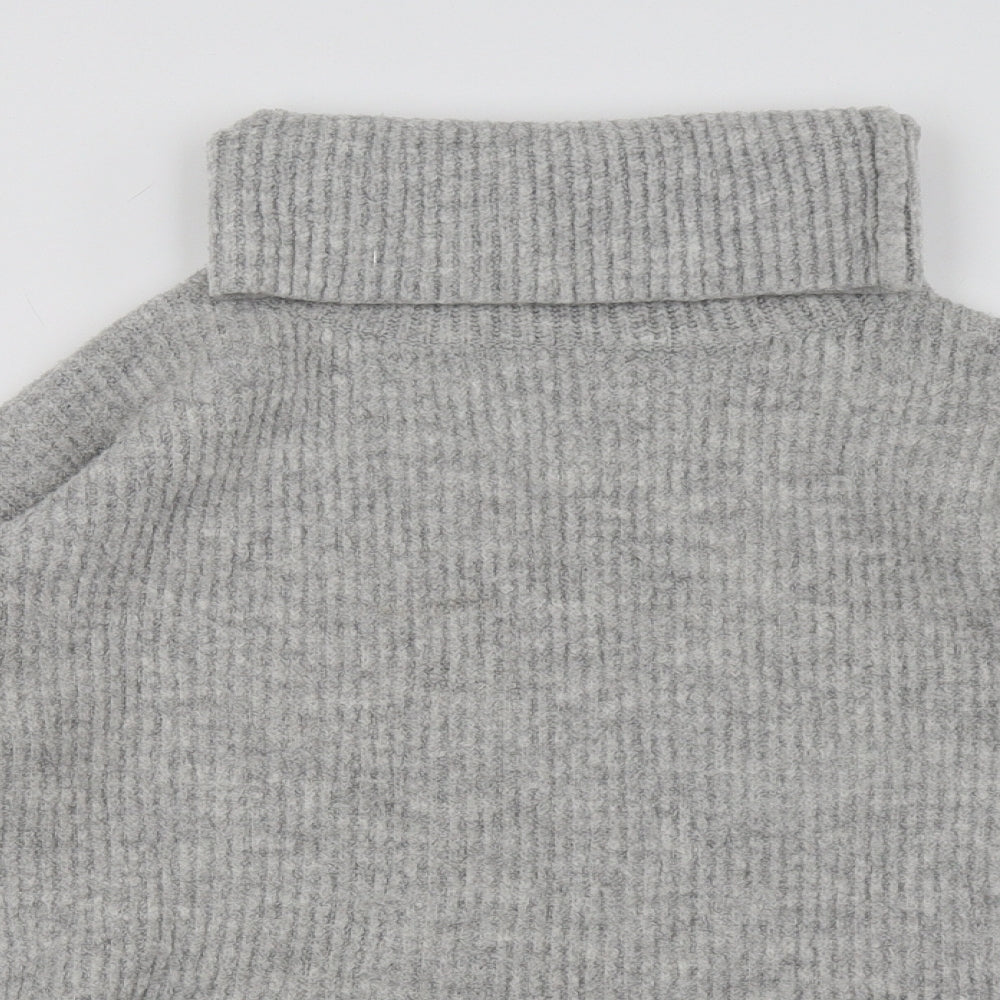 New Look Womens Grey   Pullover Sweatshirt Size M