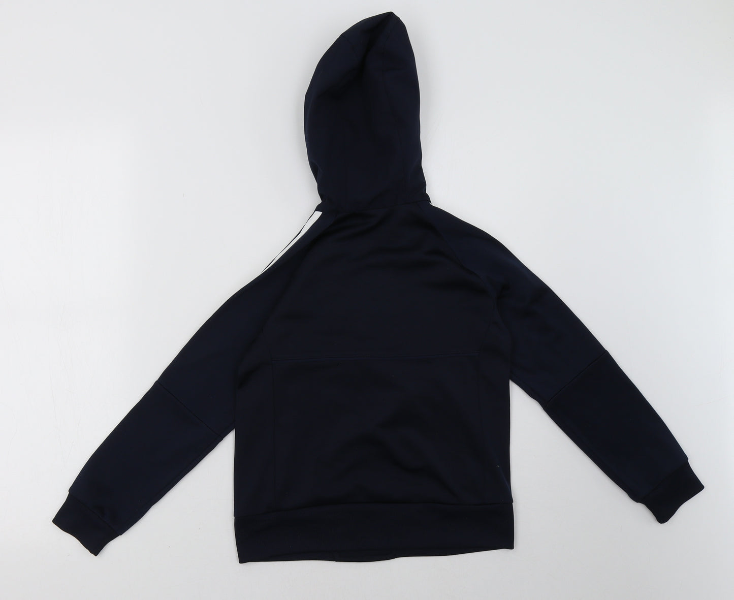 adidas Boys Blue   Pullover Hoodie Size 7-8 Years