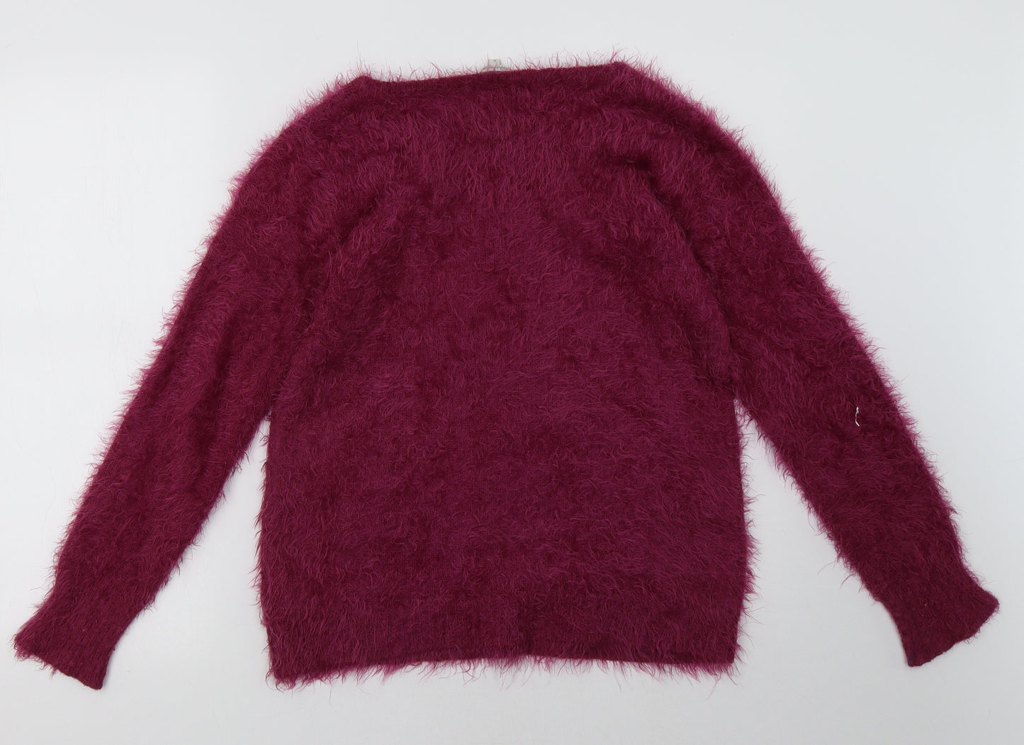 Peacocks Womens Purple   Pullover Sweatshirt Size S