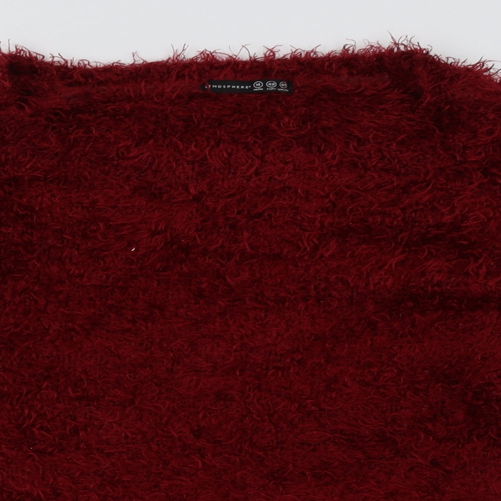 Primark Womens Red   Pullover Sweatshirt Size 14