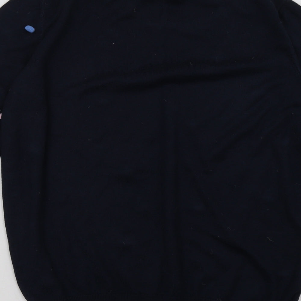 Sainsburys Womens Blue Polka Dot  Pullover Sweatshirt Size 14