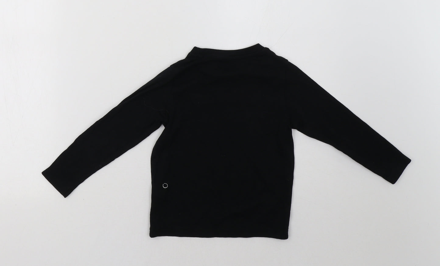 George Girls Black   Pullover Sweatshirt Size 4-5 Years  - christmas