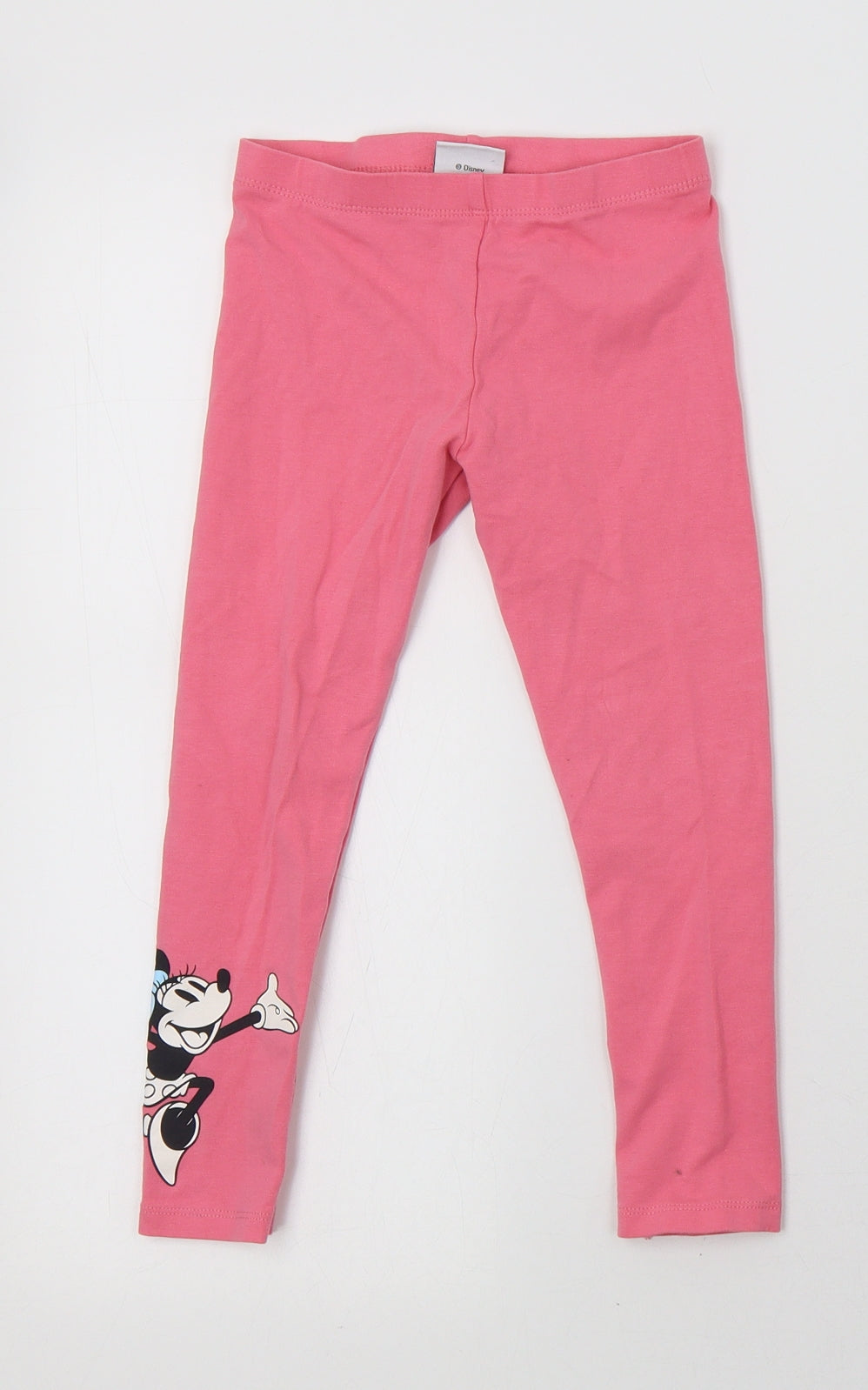 F&F Girls Pink    Pyjama Set Size 4-5 Years  - Minnie Mouse