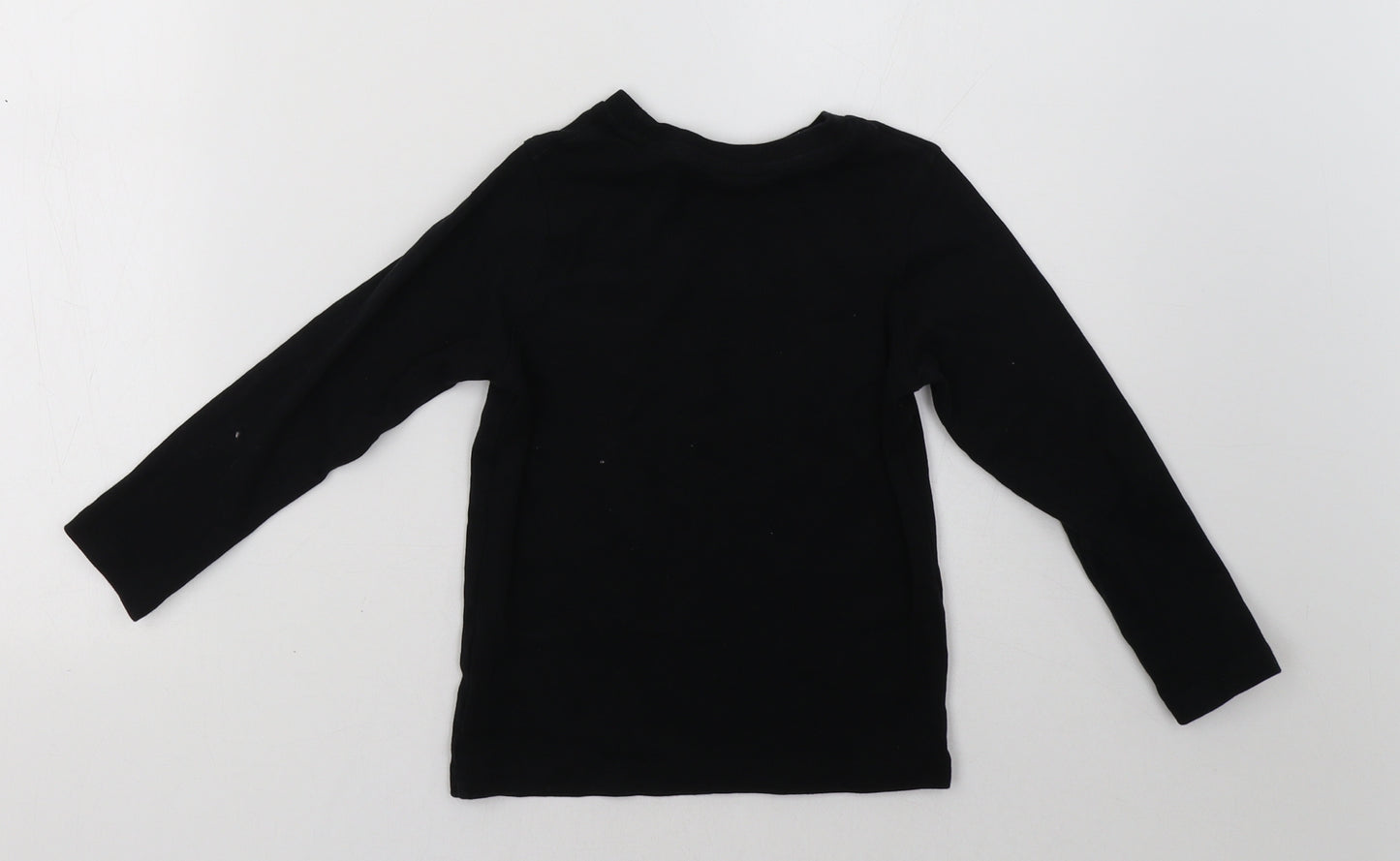George Boys Black   Pullover Sweatshirt Size 5-6 Years  - christmas