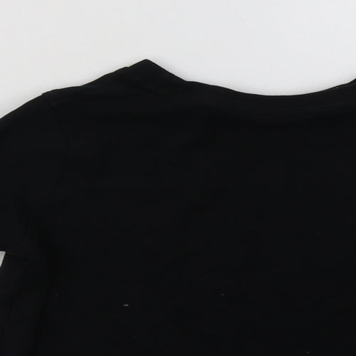George Boys Black   Pullover Sweatshirt Size 5-6 Years  - christmas