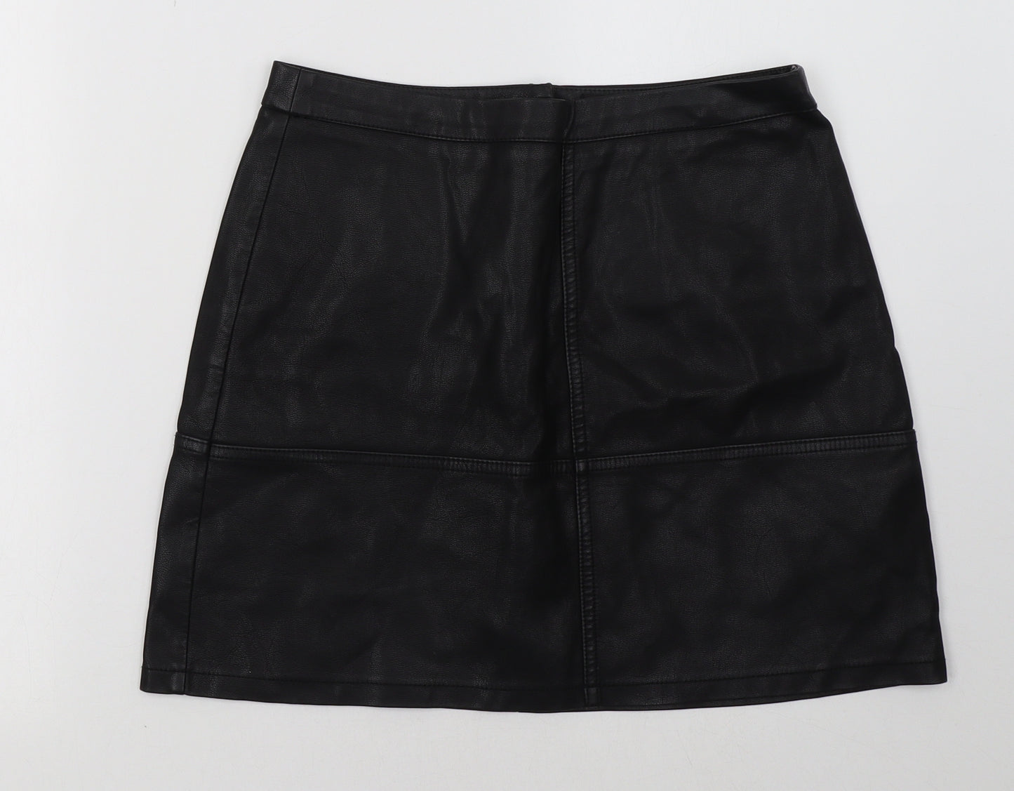 New Look Womens Black   A-Line Skirt Size 10