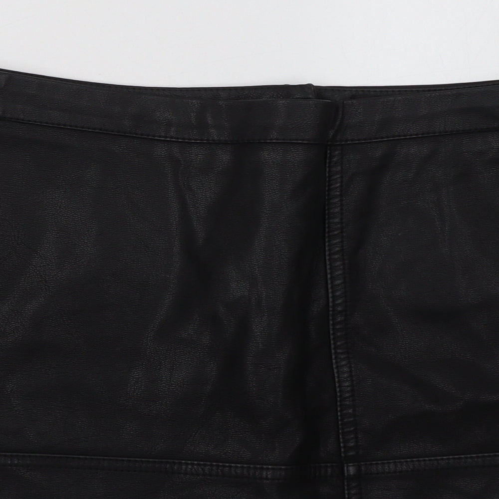 New Look Womens Black   A-Line Skirt Size 10