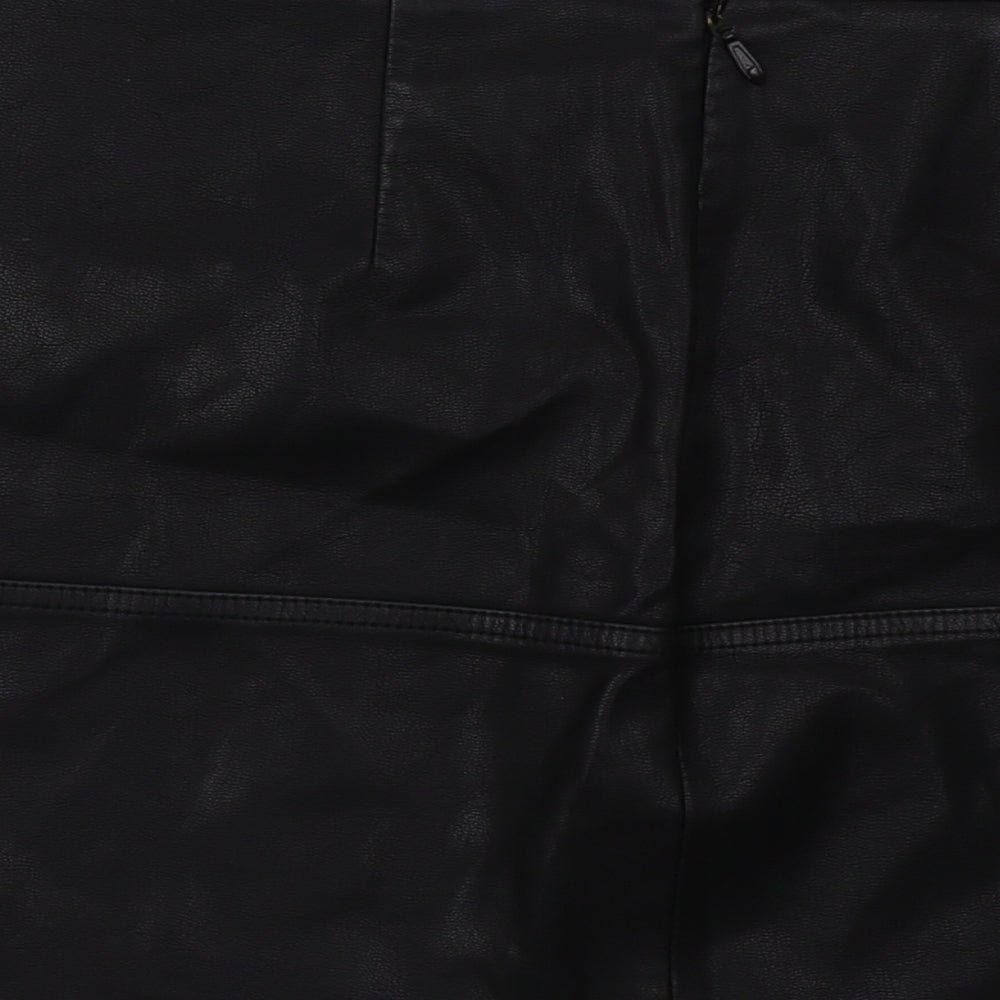 New Look Womens Black   A-Line Skirt Size 10