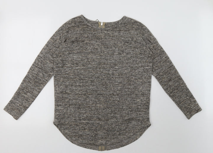 New Look Womens Brown   Pullover Sweatshirt Size S