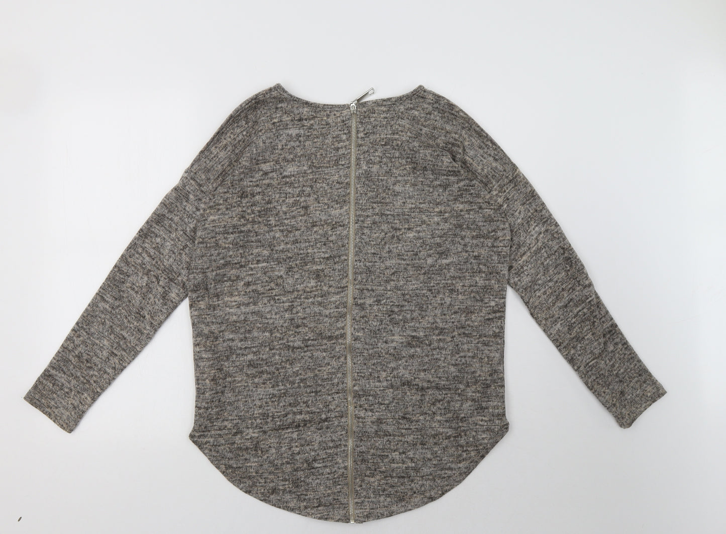 New Look Womens Brown   Pullover Sweatshirt Size S