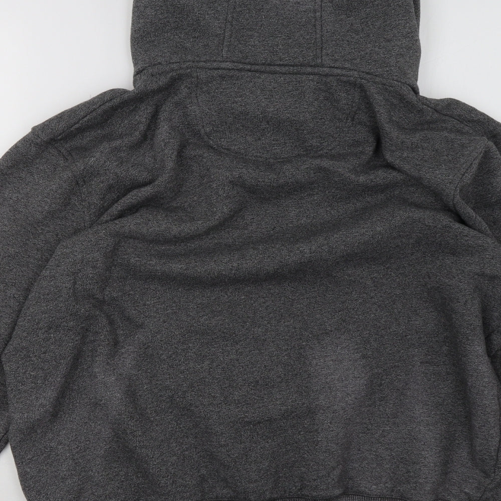 SoulCal&Co Mens Grey   Pullover Hoodie Size 2XL