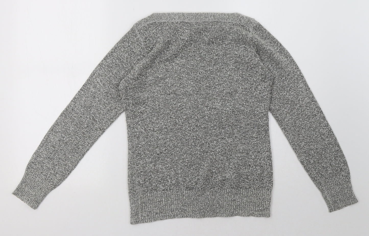 BM Womens Grey   Pullover Sweatshirt Size S