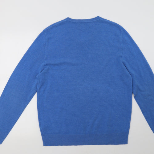BHS Mens Blue   Pullover Sweatshirt Size M