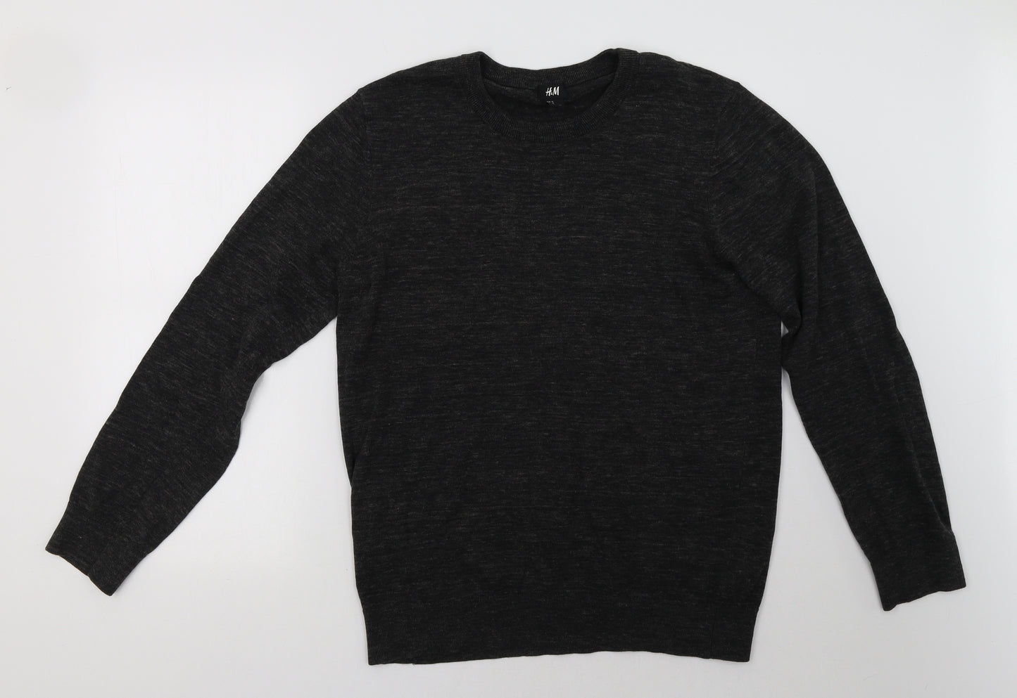 H&M Mens Grey   Pullover Sweatshirt Size M