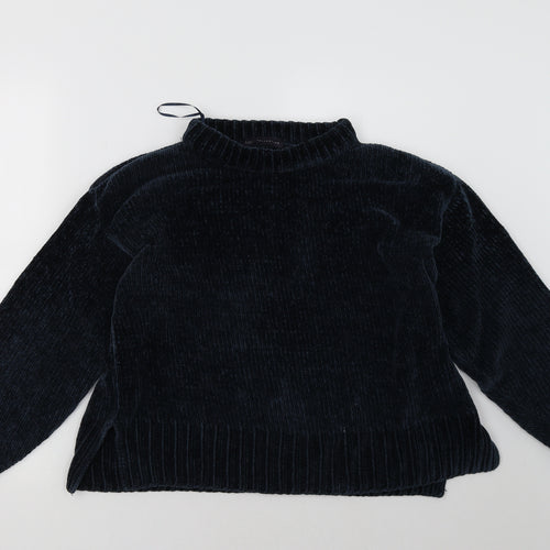 Marks and Spencer Womens Blue   Pullover Sweatshirt Size M