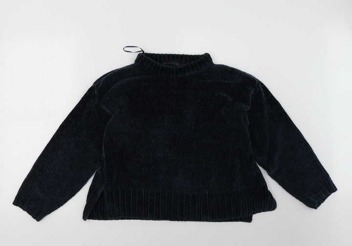 Marks and Spencer Womens Blue   Pullover Sweatshirt Size M