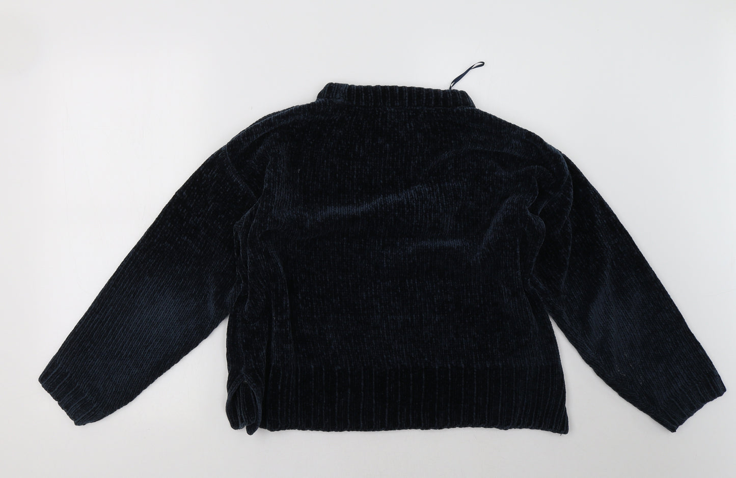 Marks and Spencer Womens Blue   Pullover Sweatshirt Size M
